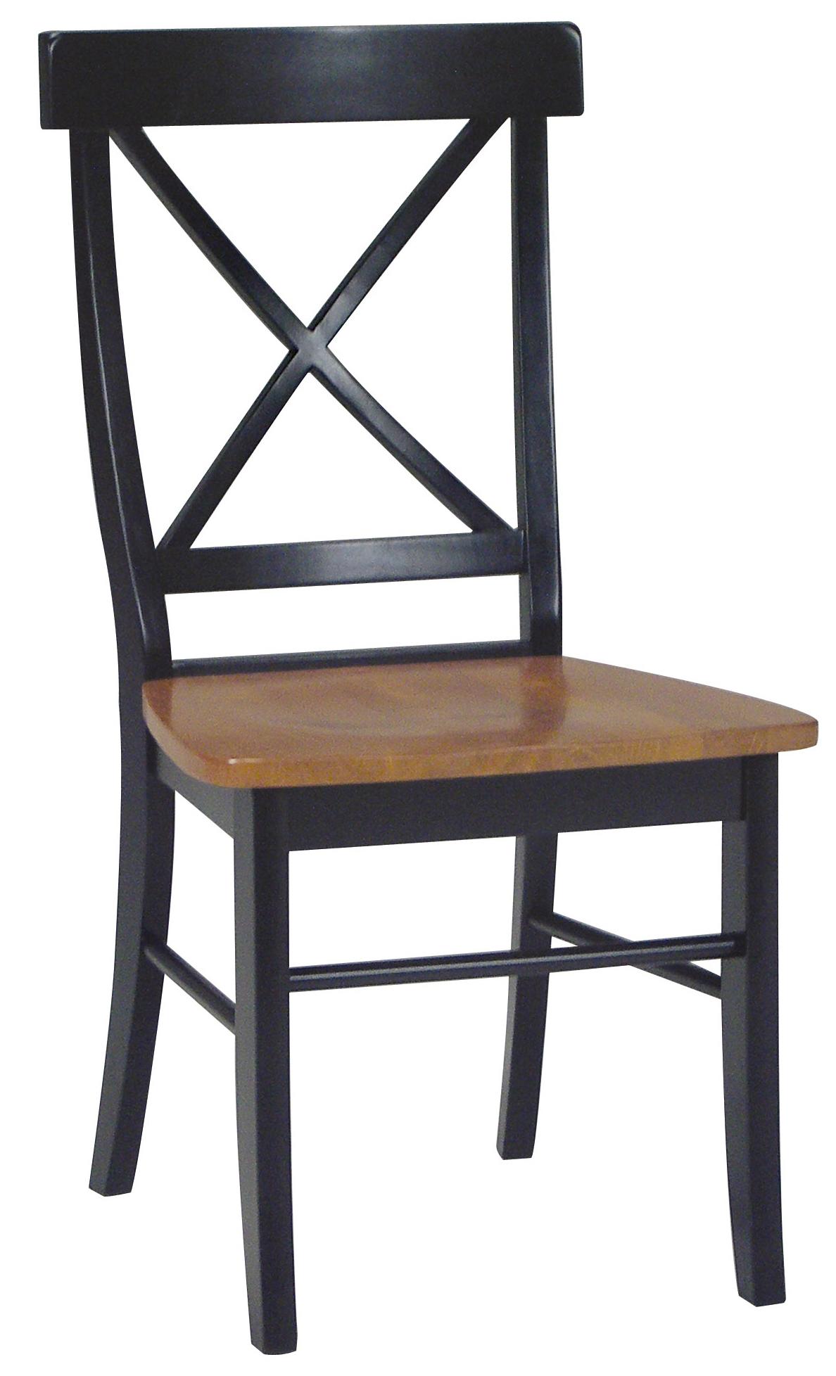 John Thomas Dining Essentials C57613 Traditional XBack Dining Chair